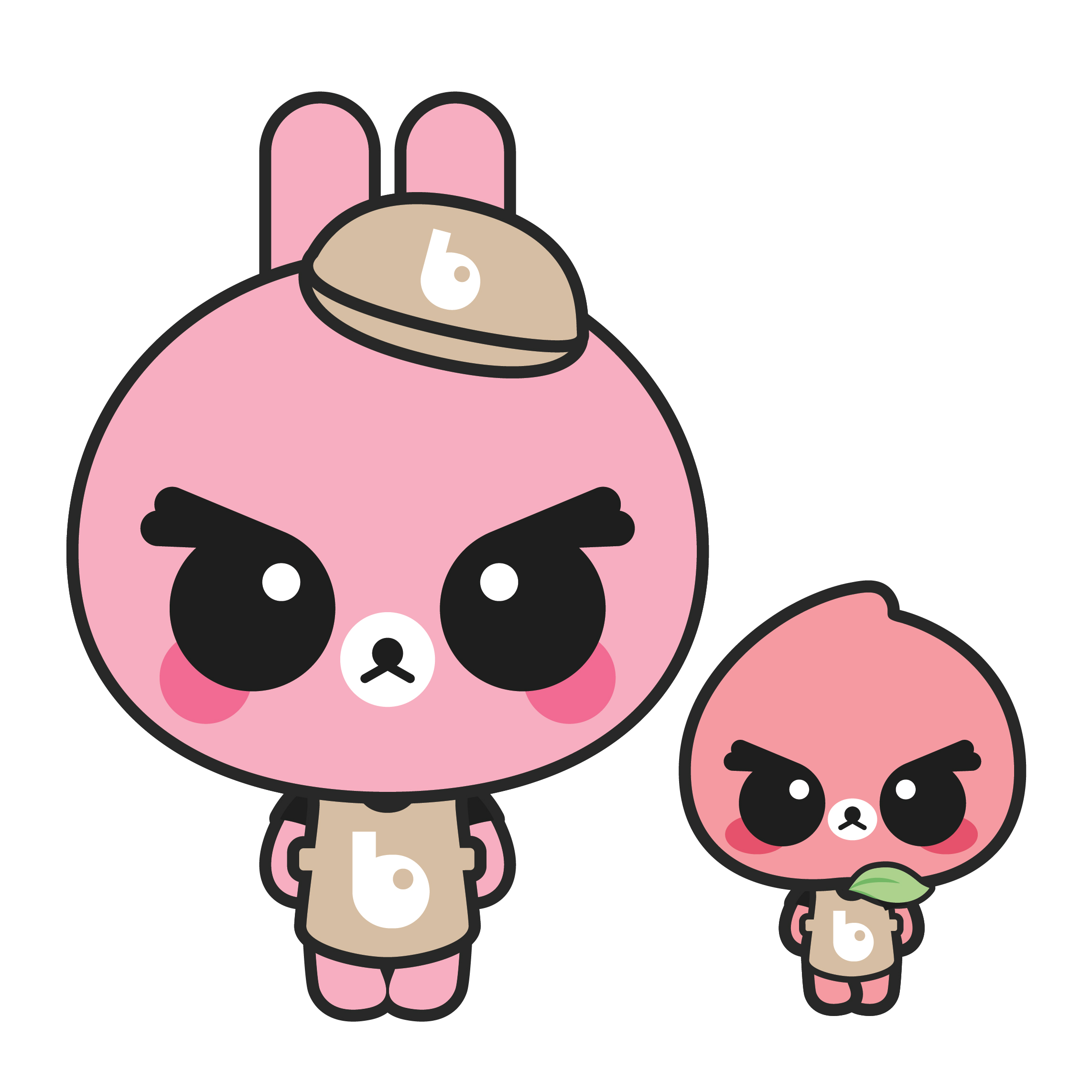 바나프레소 캐릭터 에티 & 복티
        